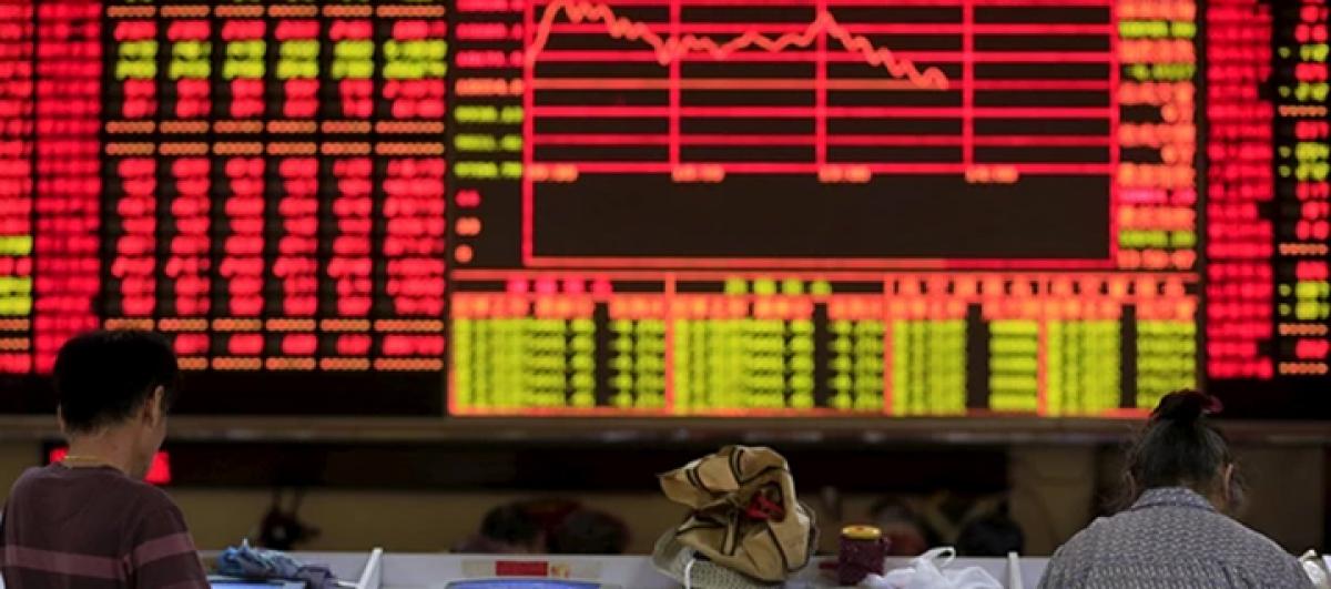 Shanghai stocks down ahead of next China data release